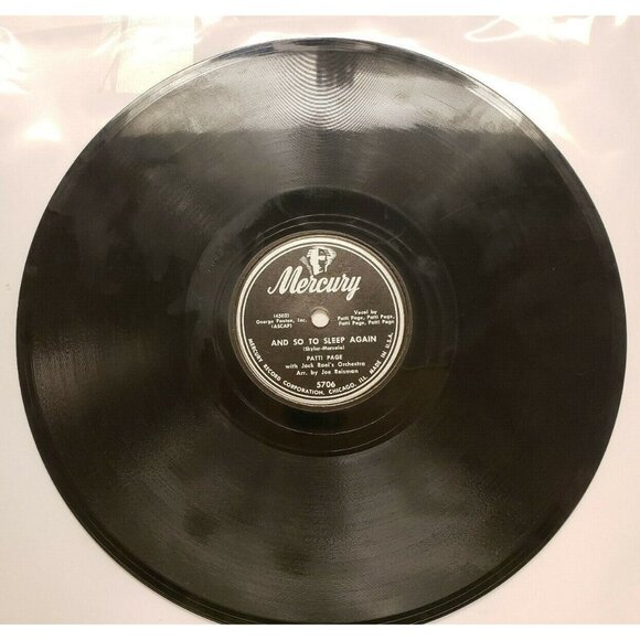 78RPM Patti Page - One Sweet Letter - And So To Sleep Again (R188) - Picture 4 of 4